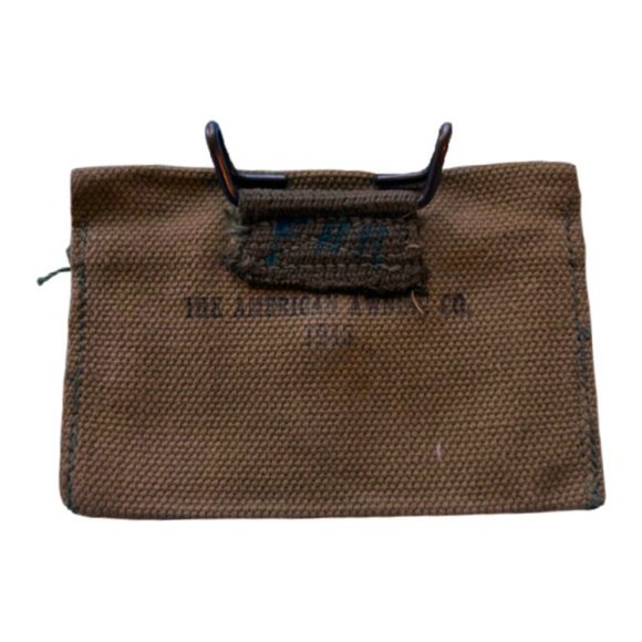 WWII US Army M1942 First Aid Kit Canvas Pouch - Picture 2 of 5